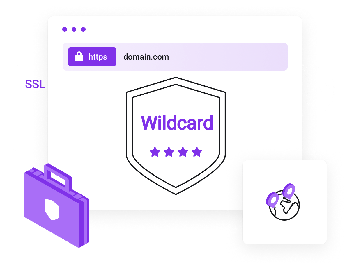 SSL Certificates - Secure unlimited subdomains on a single certificate